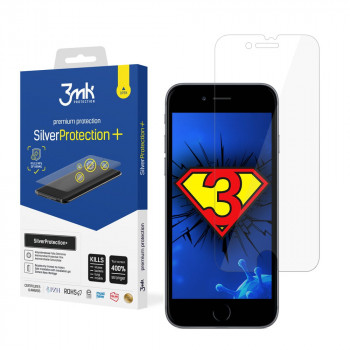 3mk SilverProtection+ 3MK1208 ekrano apsauginė plėvelė, skirta Apple iPhone SE 2022/SE 2020/8/7