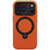 UNIQ Elix 360 Rotating Kickstand dėklas, skirtas Apple iPhone 18 Pro / 17 Pro, oranžinis