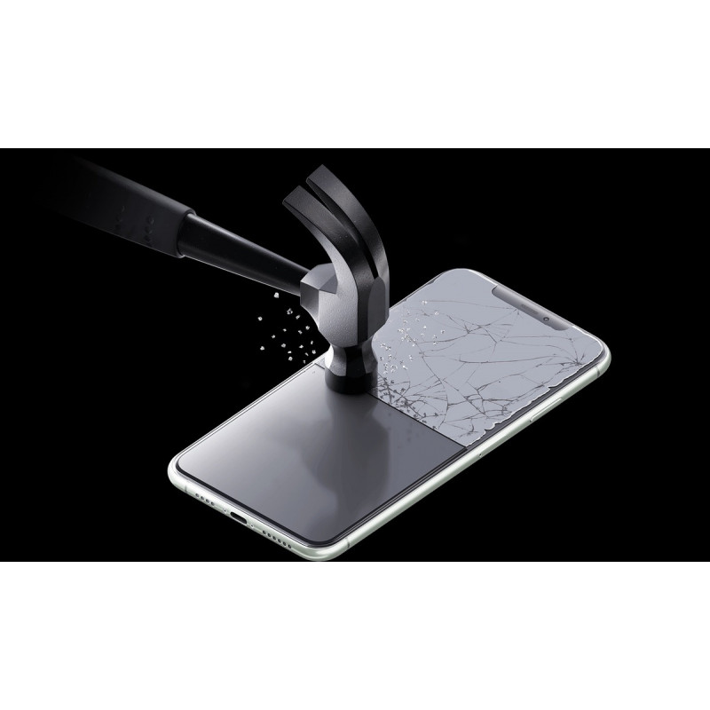 3MK NeoGlass Full Cover kompozitinis stiklas Apple iPhone 12 mini, juodas