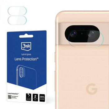 3MK Lens Protection apsauga Google Pixel 8 5G fotoaparato objektyvui (4 vnt.)