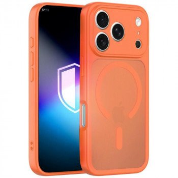 3MK Misty MagCase 3MK18103 magnetinis dėklas, skirtas Apple iPhone 17 Pro, oranžinis