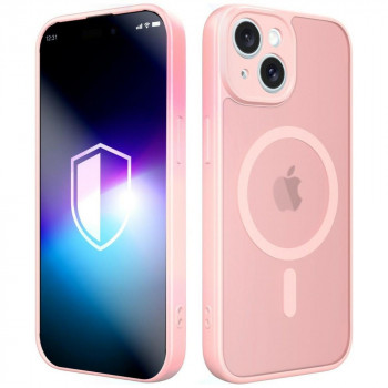 3MK Misty MagCase magnetinis dėklas Apple iPhone 14, rausvas