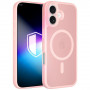 3MK Misty MagCase magnetinis dėklas, skirtas Apple iPhone 16, rausvas