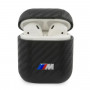 BMW M Collection BMW BMA2WMPUCA PU Carbon dangtelis Apple AirPods 1/2, juodas