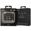 BMW BMA322SWTK Multiple Colored Lines TPU dangtelis Apple AirPods 3, juodas