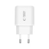Tech-Protect NCA30 sieninis įkroviklis USB-A, USB-C PD 30W / QC3.0, baltas
