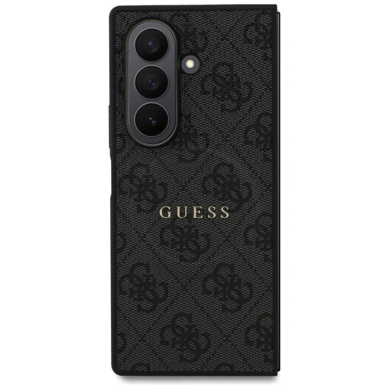 Guess 4G Classic MagSafe dėklas Samsung Galaxy Z Fold7, juodas
