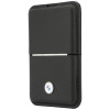 BMW Carbon Metal Logos MagSafe piniginė, juoda