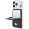 BMW Carbon Metal Logos MagSafe piniginė, antracitinė