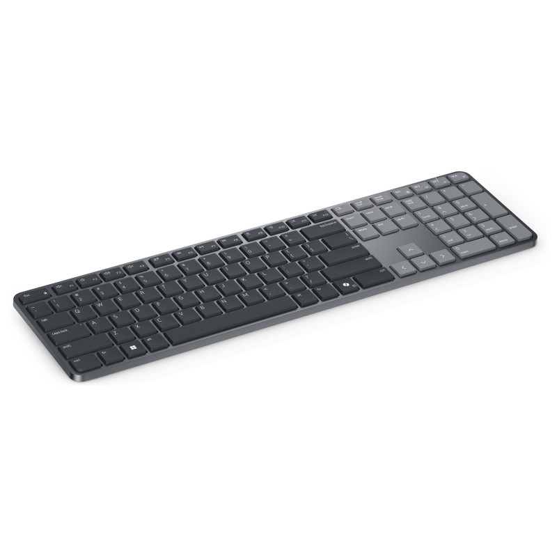 Dell Pro 7 Slim KB726 belaidė klaviatūra, vokiška QWERTZ, grafito spalvos