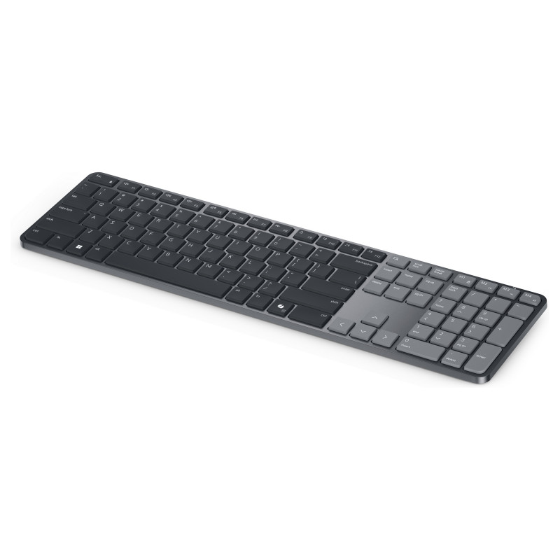 Dell Pro 7 Slim KB726 belaidė klaviatūra, vokiška QWERTZ, grafito spalvos