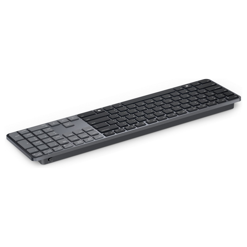 Dell Pro 7 Slim KB726 belaidė klaviatūra, vokiška QWERTZ, grafito spalvos