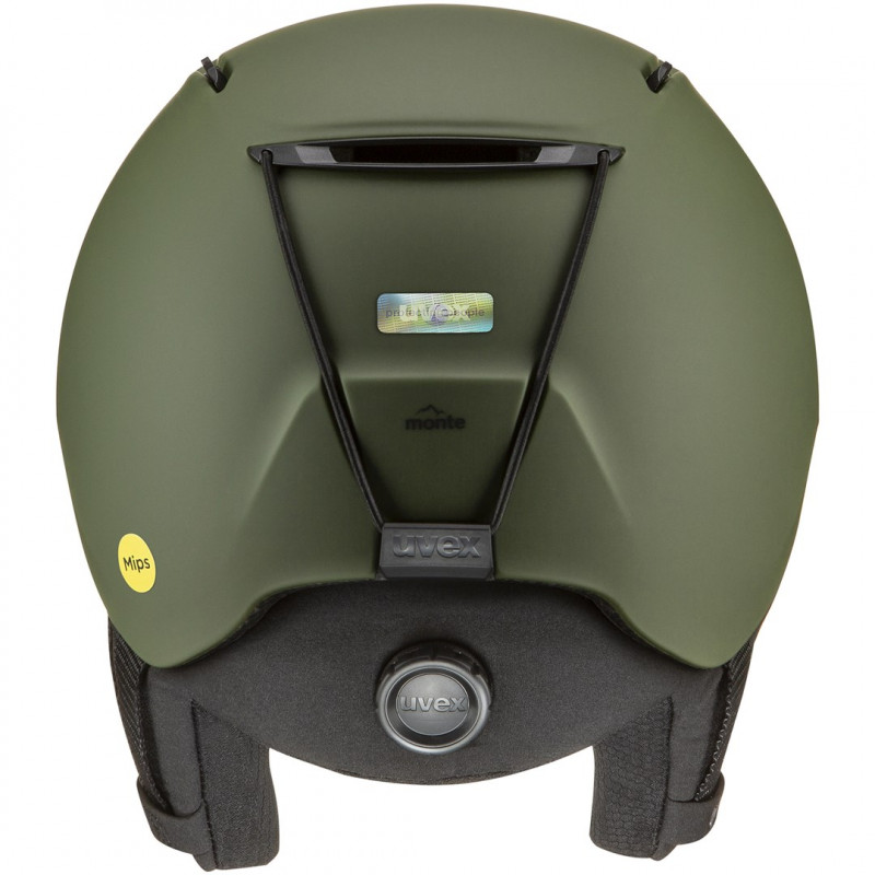 UVEX Monte LT MIPS slidinėjimo šalmas, 51-55 cm, žalias