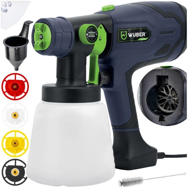 Wuber W02002 elektrinis purkštuvas, 400 W