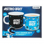 Paladone PP15505AB Astro Bot keramikos puodelis su šilumos pokyčio efektu, mėlynas/baltas (1 vnt.)