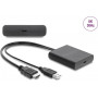 Delock 64383 adapteris HDMI kištukas – USB Type-C lizdas (DP Alt Mode), 8K HDR