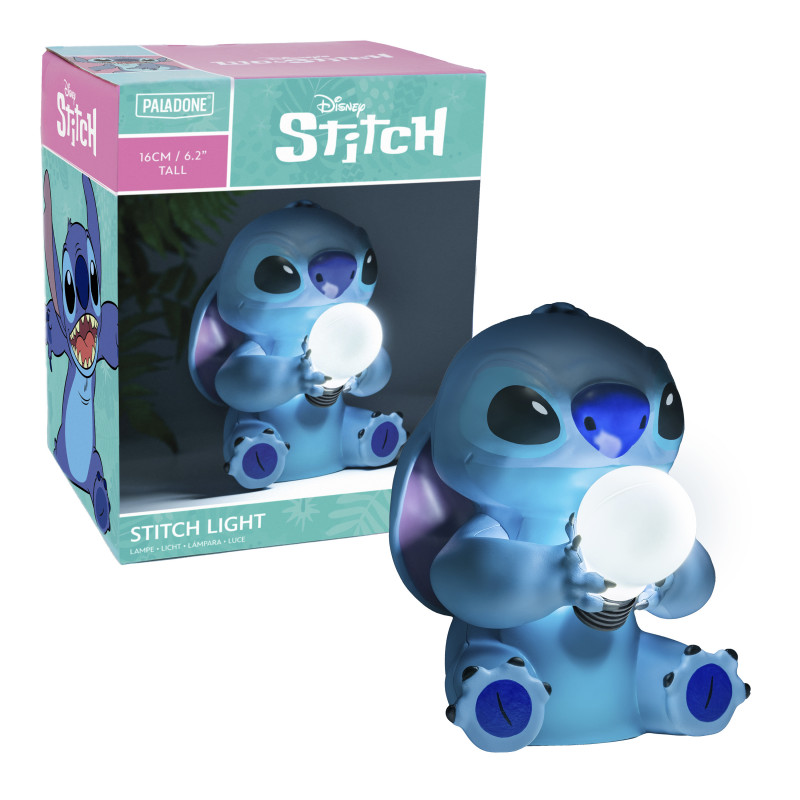 Paladone PP9652LS Lilo & Stitch Stitch Light naktinė lemputė su aplinkos apšvietimu