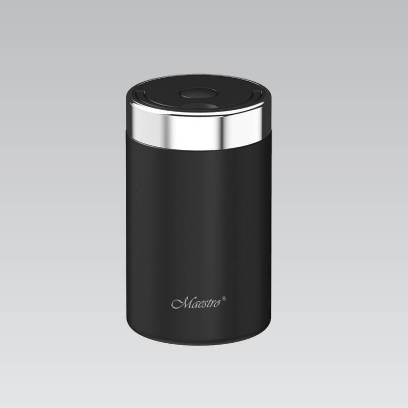 Maestro MR-1649-50-BLACK termosas maistui, 500 ml, juodas
