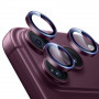 ESR Armorite ESR fotoaparato objektyvo apsauga, skirta Apple iPhone 18 Pro / 18 Pro Max, Deep Burgundy