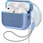 ESR Orbit HaloLock MagSafe dėklas Apple AirPods Pro 3 ausinukų įkrovimo dėžutei, Powder Blue