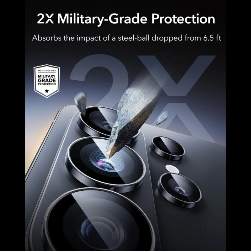 ESR Armorite ESR apsauginė fotoaparato linzė Samsung Galaxy S26 Ultra, juoda