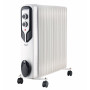 Adler AD 7818 alyvos radiatorius, 2500 W, 3 galios lygiai, 13 briaunų, baltas