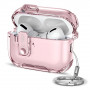 Tech-Protect Bounce Pro silikoninis Apple AirPods Pro 3 įkrovimo dėklo užvalkalas, rausvas