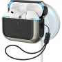 ESR Orbit HaloLock MagSafe dėklas, skirtas Apple AirPods Pro 3, titano spalvos