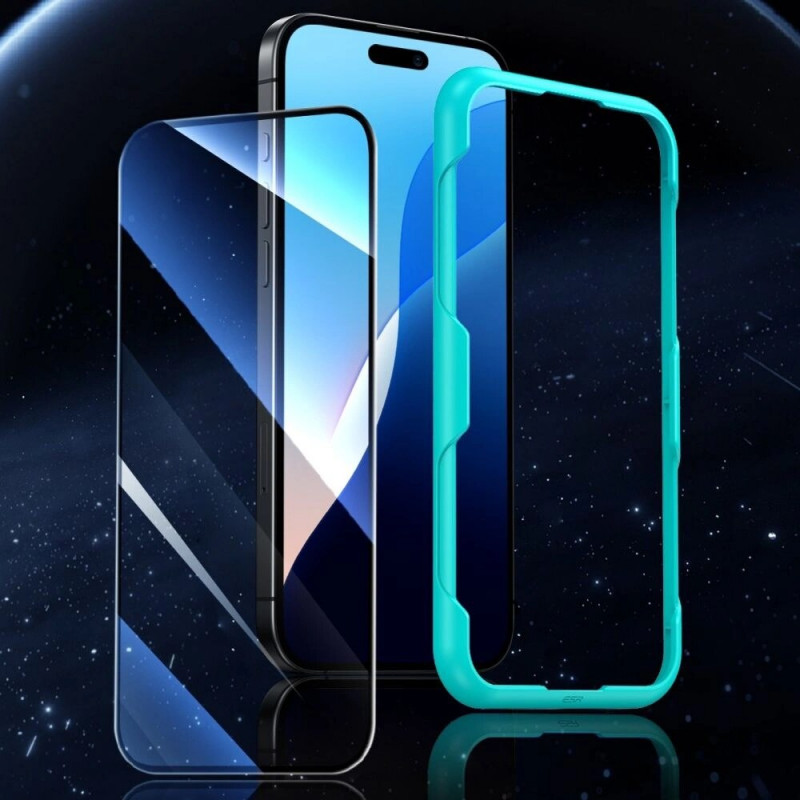 ESR grūdintas stiklas Apple iPhone 16, permatomas (2 vnt.)
