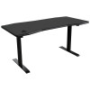 Nitro Concepts žaidimų stalas D16E NC-GP-DK-008, Carbon Black, 1600x800, elektrinis aukščio reguliavimas