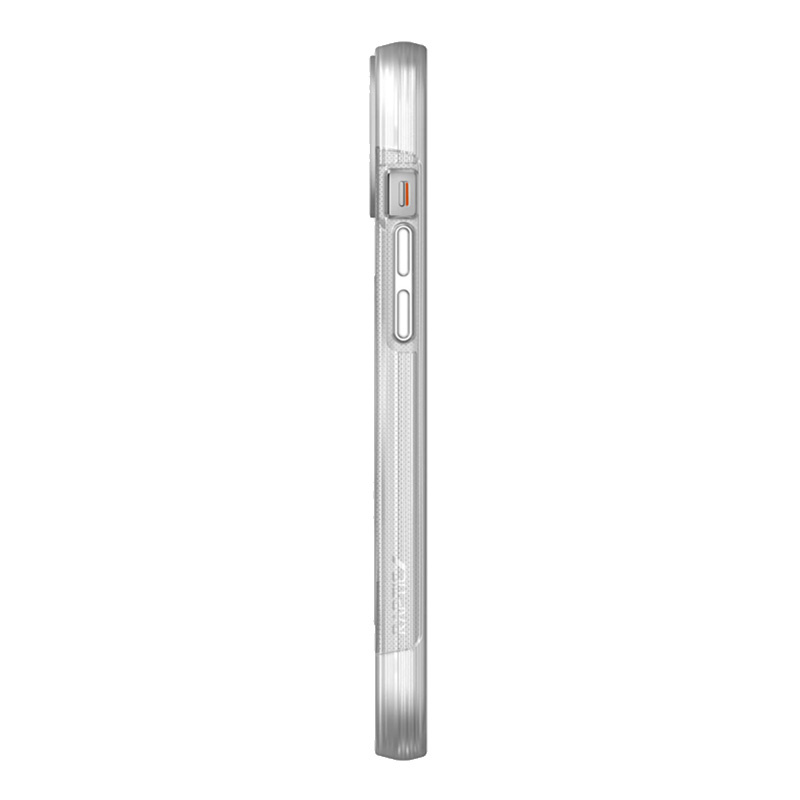 X-Doria Raptic Clutch MagSafe dėklas, skirtas Apple iPhone 14 Plus / 15 Plus, permatomas