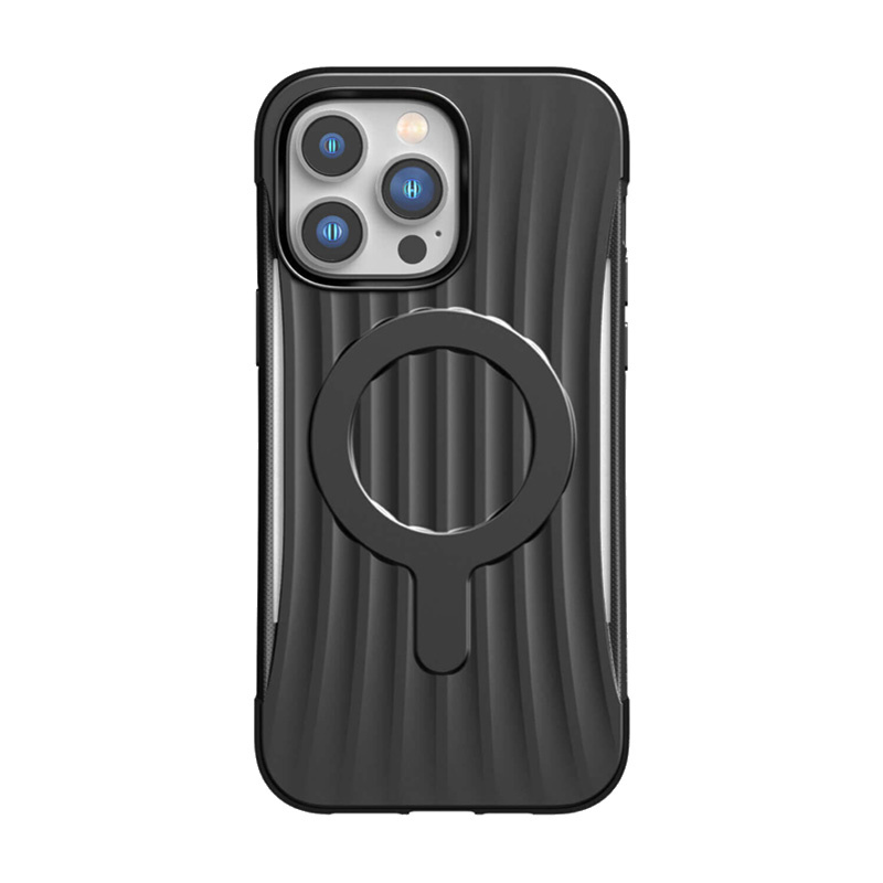 X-Doria Raptic Clutch MagSafe dėklas XDR224, skirtas Apple iPhone 14 Pro Max, juodas