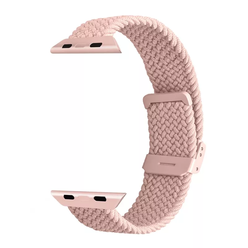 PURO Loop nailono dirželis Apple Watch 38/40/41 mm, rožinis