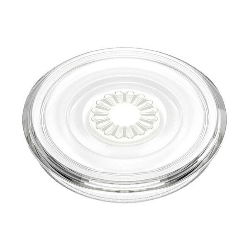 PopSockets PopGrip Clear POP527 telefonų laikiklis ir stovas, permatomas
