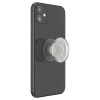 PopSockets PopGrip Clear POP527 telefonų laikiklis ir stovas, permatomas