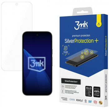 3MK SilverProtection+ priešmikrobinė apsauginė plėvelė, skirta Google Pixel 11