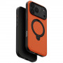 UNIQ Elix 360 Rotating Kickstand dėklas, skirtas Apple iPhone 18 Pro Max / 17 Pro Max, oranžinis