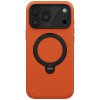 UNIQ Elix 360 Rotating Kickstand dėklas, skirtas Apple iPhone 18 Pro Max / 17 Pro Max, oranžinis