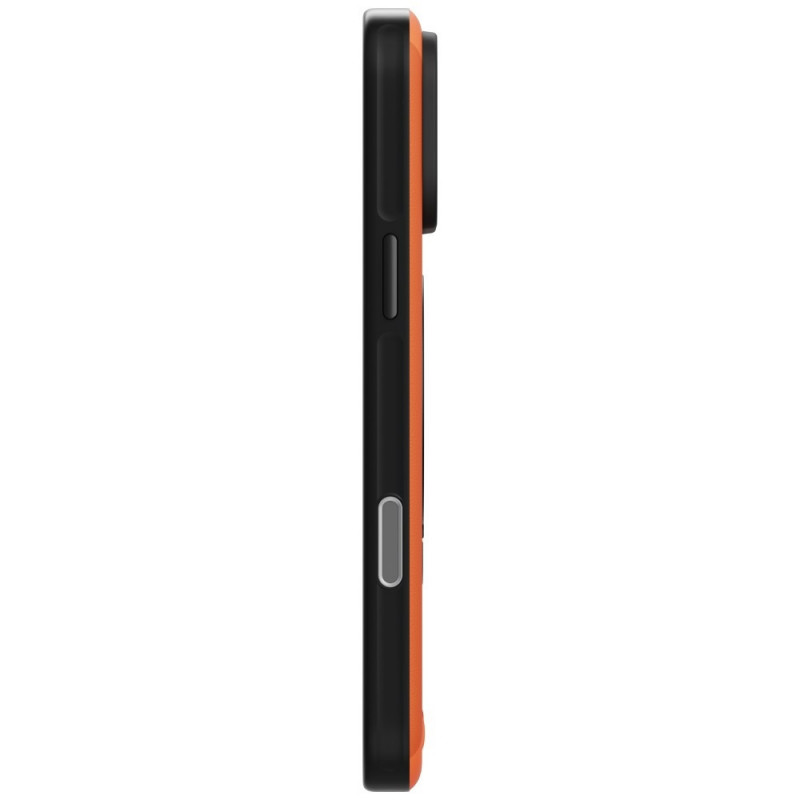 UNIQ Elix 360 Rotating Kickstand dėklas, skirtas Apple iPhone 18 Pro Max / 17 Pro Max, oranžinis