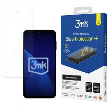 3MK SilverProtection+ antimikrobinė apsauginė plėvelė, skirta Samsung Galaxy A16