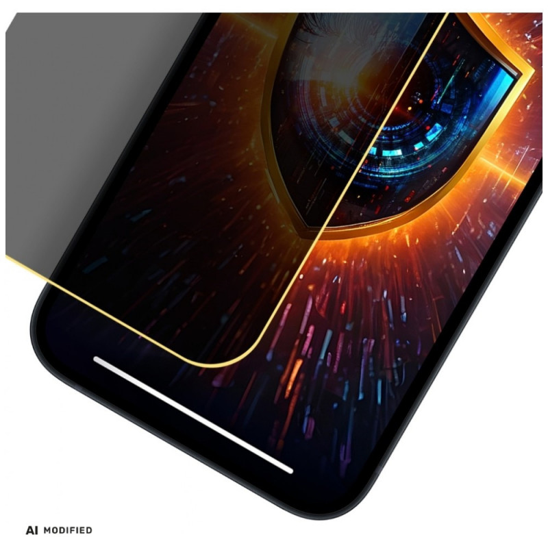 3MK Silky Matt Privacy privatumo ekrano apsauginė plėvelė skirtas Xiaomi Redmi Note 15 Pro 4G