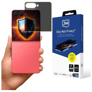 3MK Silky Matt Privacy privatumo ekrano apsauginė plėvelė Samsung Galaxy Z Flip7