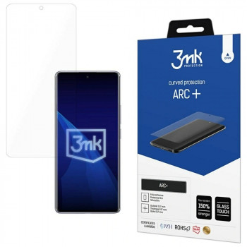 3MK ARC+ apsauginė plėvelė, skirta Xiaomi Redmi Note 14 Pro 4G