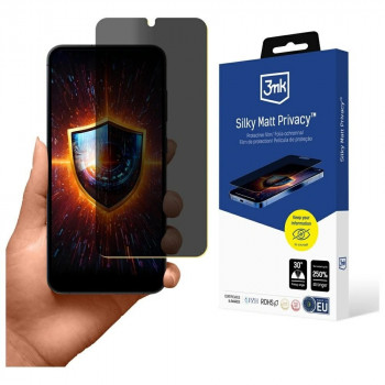 3MK Silky Matt Privacy matinė privatumo ekrano apsauginė plėvelė, skirta Samsung Galaxy S25