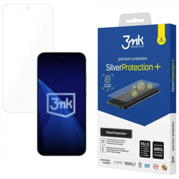 3MK SilverProtection+ apsauginė plėvelė su antimikrobine danga Realme GT8 Pro ekranui