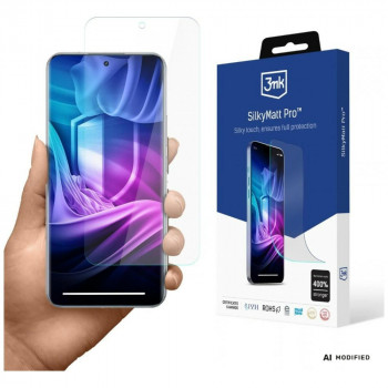 3MK Silky Matt Pro matinė apsauginė plėvelė, skirta Realme 14 Pro+