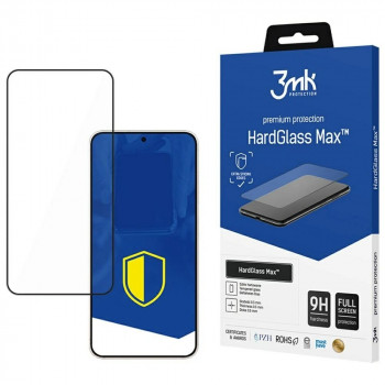 3MK HardGlass Max grūdintas stiklas, skirtas Samsung Galaxy S25 Edge, juodas