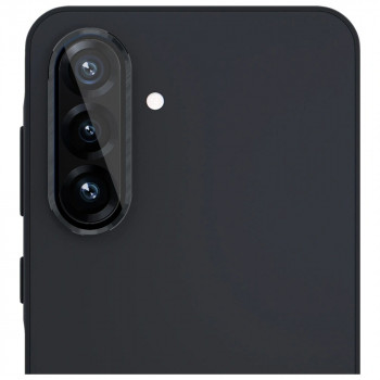 3MK Lens Protection Pro fotoaparato objektyvo apsauginis stiklas, skirta Samsung Galaxy A36 / A56 5G, juodas
