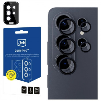 3MK Lens Protection Pro fotoaparato objektyvo apsauga, skirta Samsung Galaxy S26 Ultra, juoda
