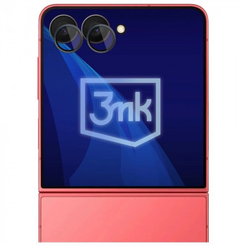 3MK Lens Protection Pro fotoaparato objektyvo stiklas skirtas Samsung Galaxy Z Flip7, juodas